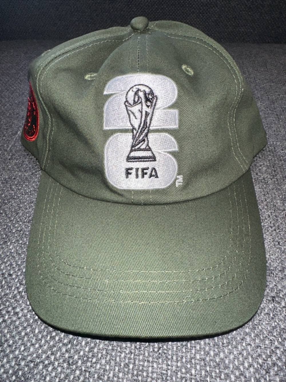 FIFA 26 World Cup Olive Green cotton Cap Buchanan’s